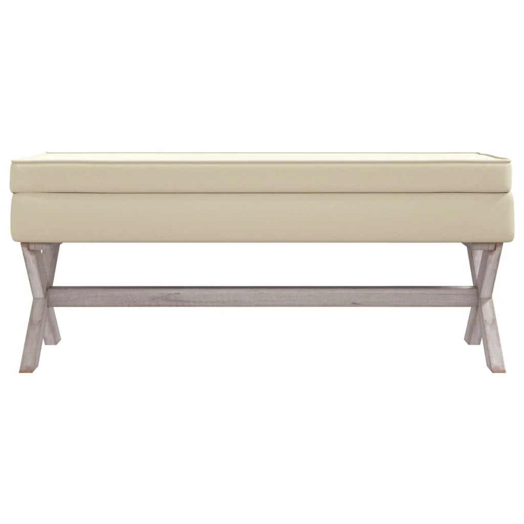 Sgabello contenitore 110 x 45 x 49 cm beige lino 02_0010939