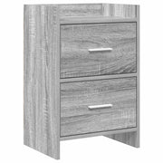 Comodini Sonoma grigio 40 x 30 x 60 cm Legno ingegnerizzato 8010973