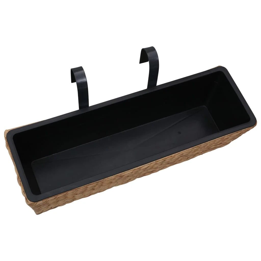 Set di 2 fioriere in giacinto d'acqua da 60 cm 02_0000880