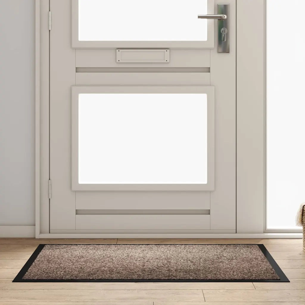 Tappetino Beige 60 x 40 x 1.2 cm Tessuto Teddy 42013442