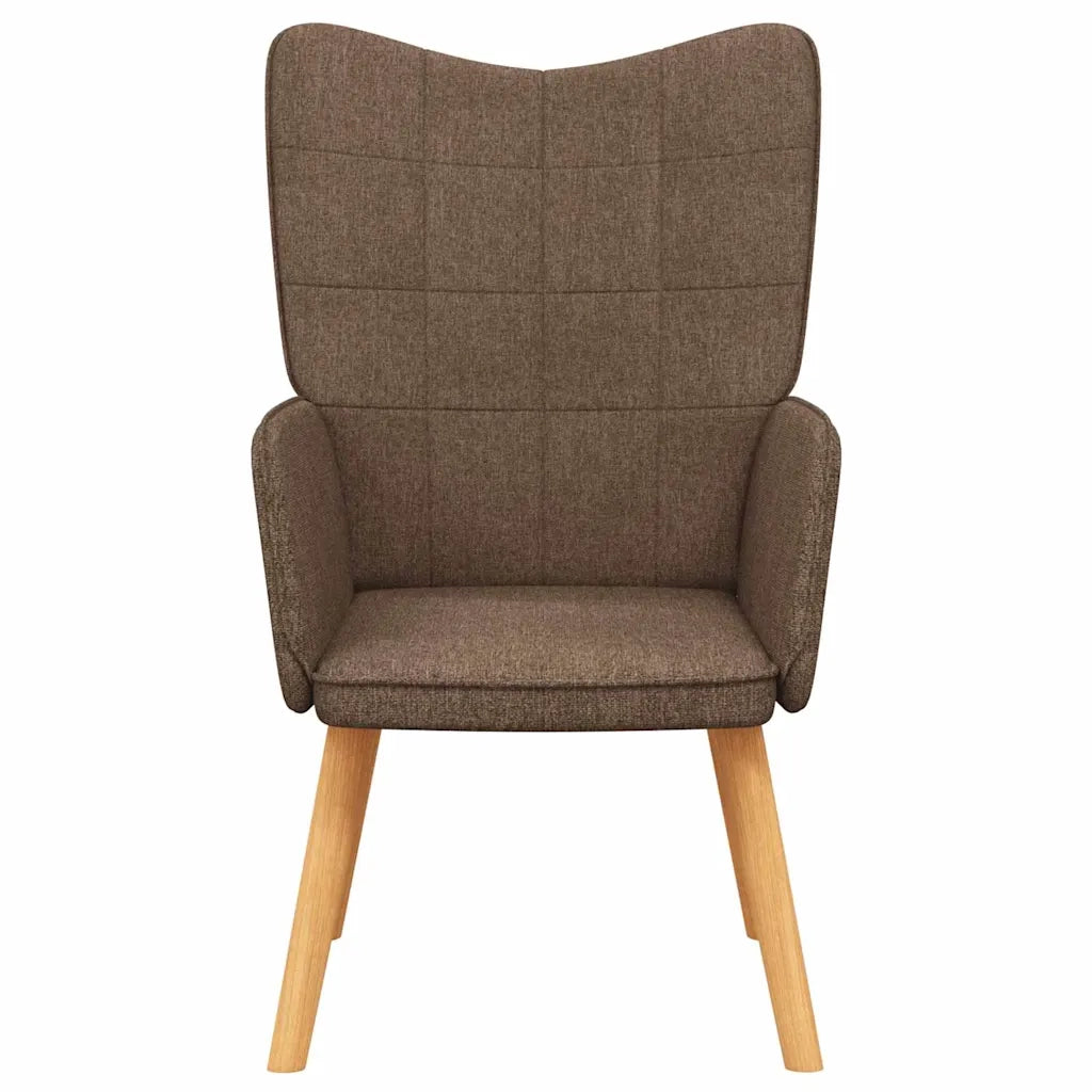 Sedia Relax Marrone in Tessuto 327922