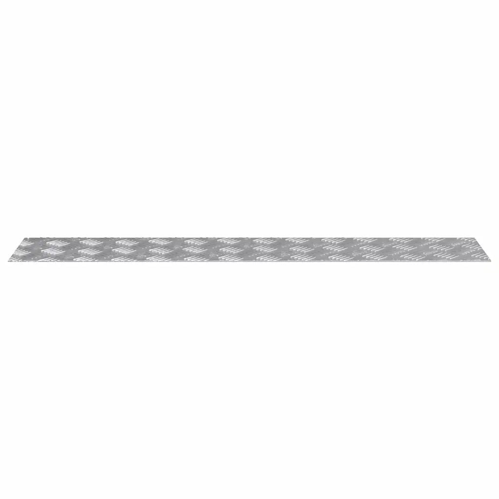 Gradini per Scale 4 pcs Argento 100 x 20 cm Alluminio 4104270