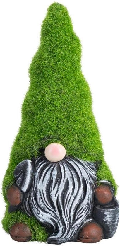 Giardino di coccodrillo con zappa e secchio | Figura decorativa per giardino, terrazzo e balcone | Interno ed esterno | Dimensioni: 185 cm alto 9 cm largo