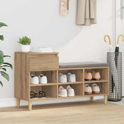 Mobile per scarpe Rovere artigianale 102 x 36 x 60 cm