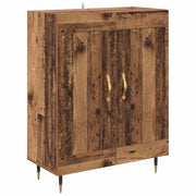 Credenza | Madia | Buffet da pranzo | Armadio da pranzo Legno vecchio 69,5 x 34 x 90 cm Legno multistrato