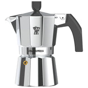 Pezzetti Italexpress Caffettiera 3 Tazze Alluminio Rossa