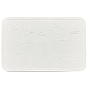 Tappeto da bagno rigido Mister Dry in farina fossile super assorbente asciugatura rapida traspirante anti acari uso interno 60x39 cm Mister Dry