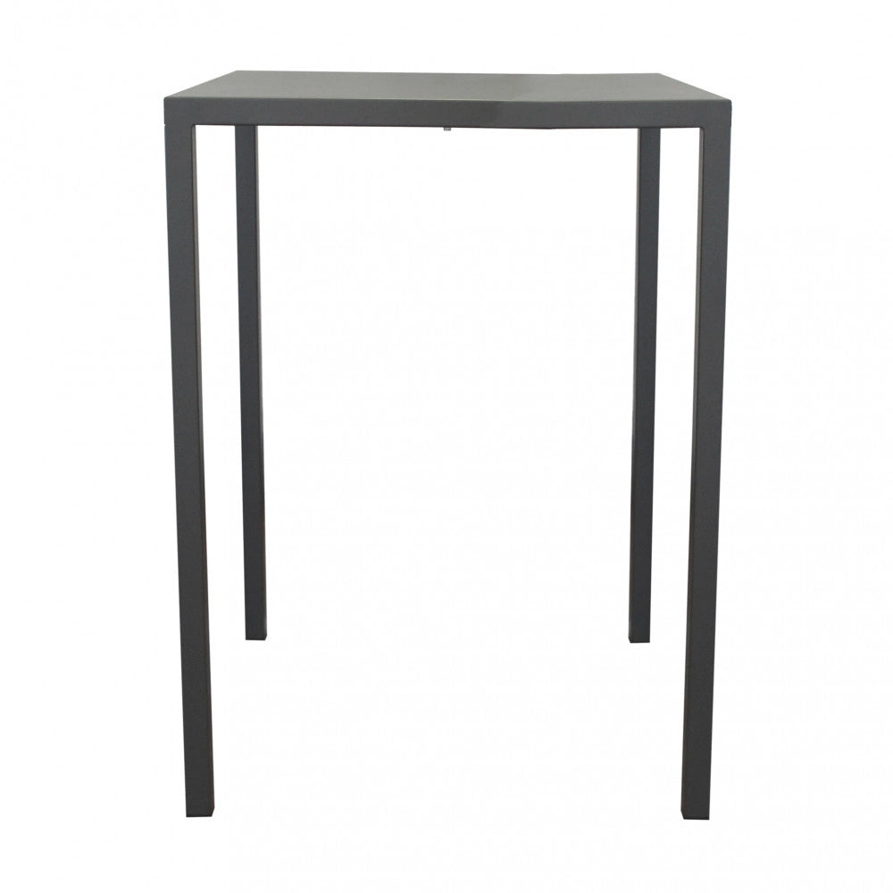 TAVOLO AUTOLIVELLANTE 80 X 80 ANTRACITE ALTO