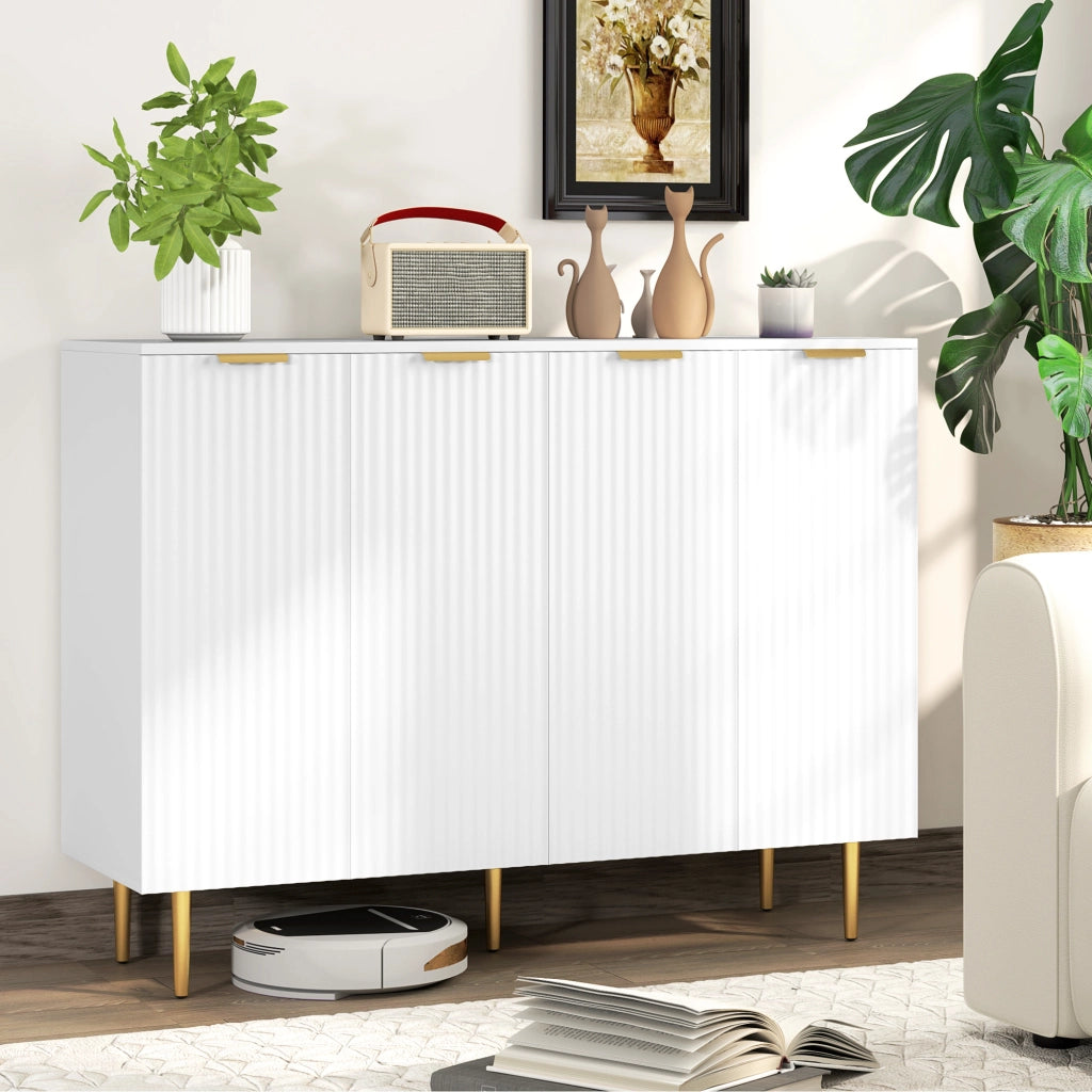 Armadio da cucina ¨C zephmum ¨C bianco 120x40x90 cm