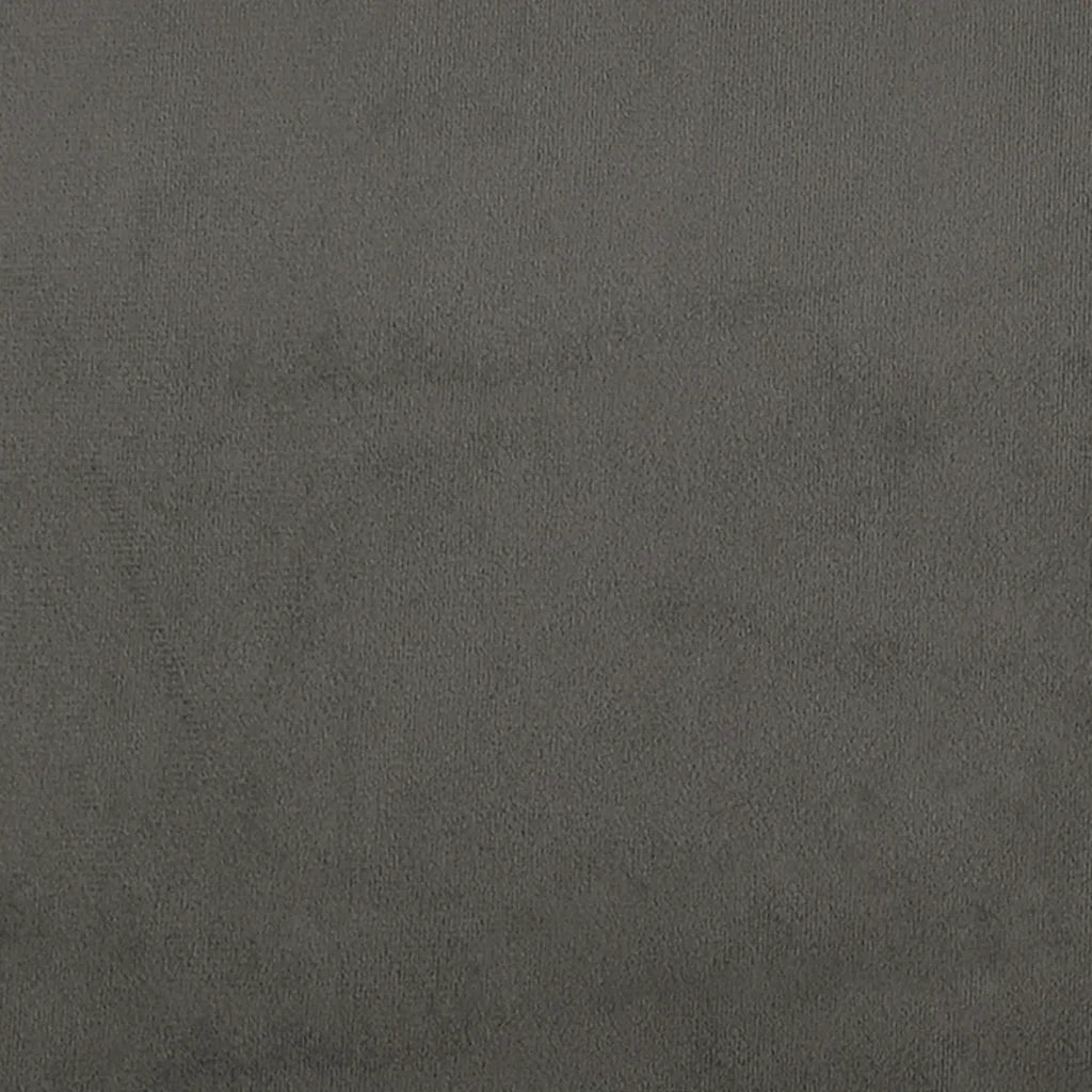 Testiera | Testata Grigio Scuro 144x5x78/88 cm in Velluto