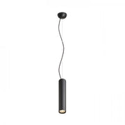 Faretto RIGA 28 a sospensione nero 230V LED 6W 38° 3000K