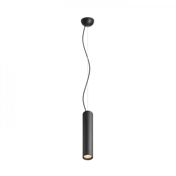 Faretto RIGA 28 a sospensione nero 230V LED 6W 38° 3000K
