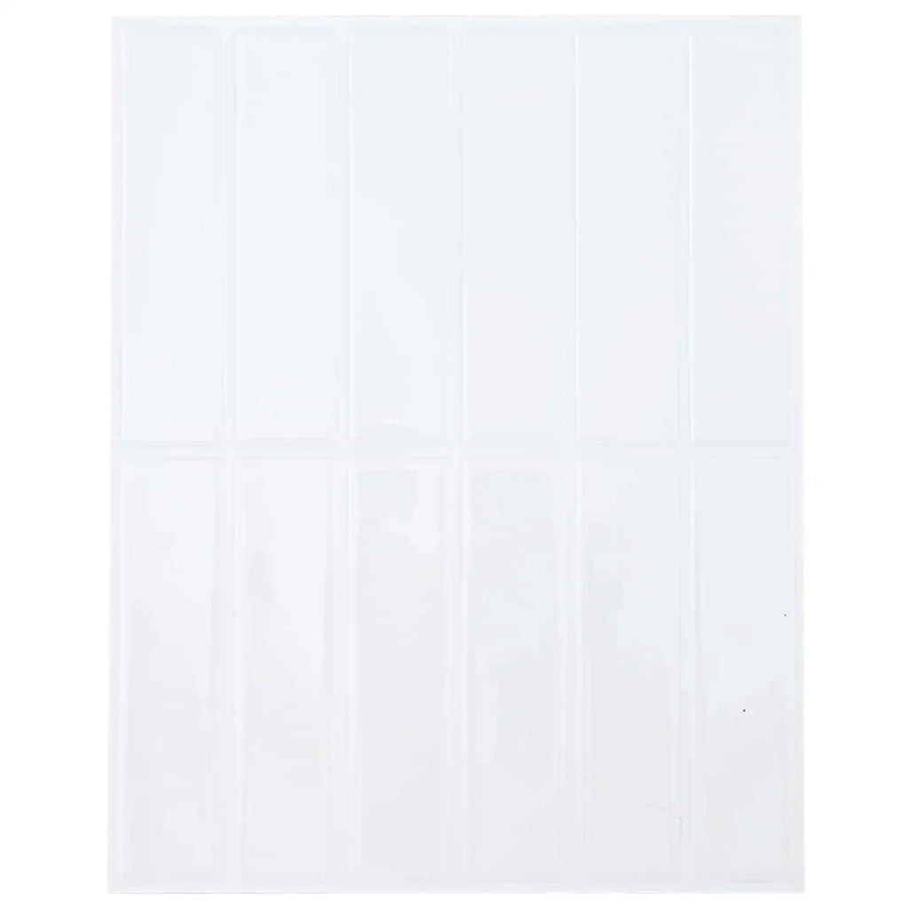 Piastrella Rettangolare 10 pz Bianco 29 x 23 x 0,08 cm CFW4452173