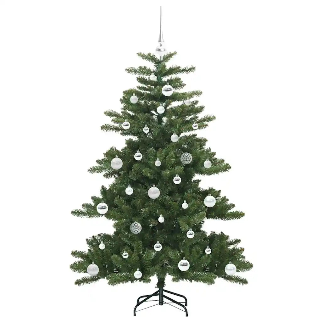 Albero di Natale | Decorazioni natalizie Artificiale con Rami Pieghevoli Verde 150 cm