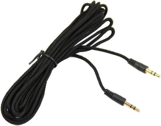 Cavo audio 3,5mm Jack Cavo Aux Stereo 3 metri nero