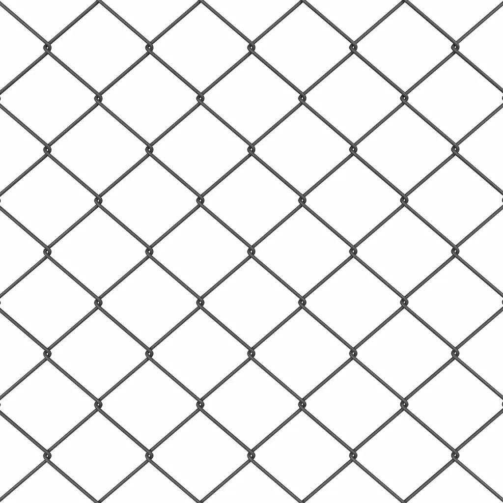 Palo della recinzione Grigio 10 x 1 m (rete 40 x 40 mm) 3351177