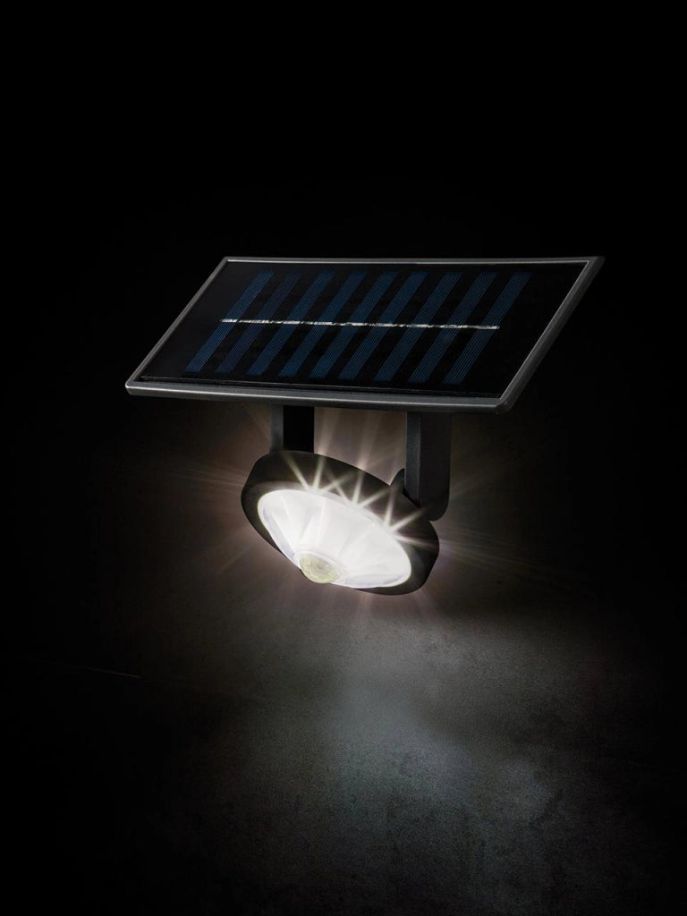 Applique Solare da Esterno a LED 1W 4000K Sovil Grigio
