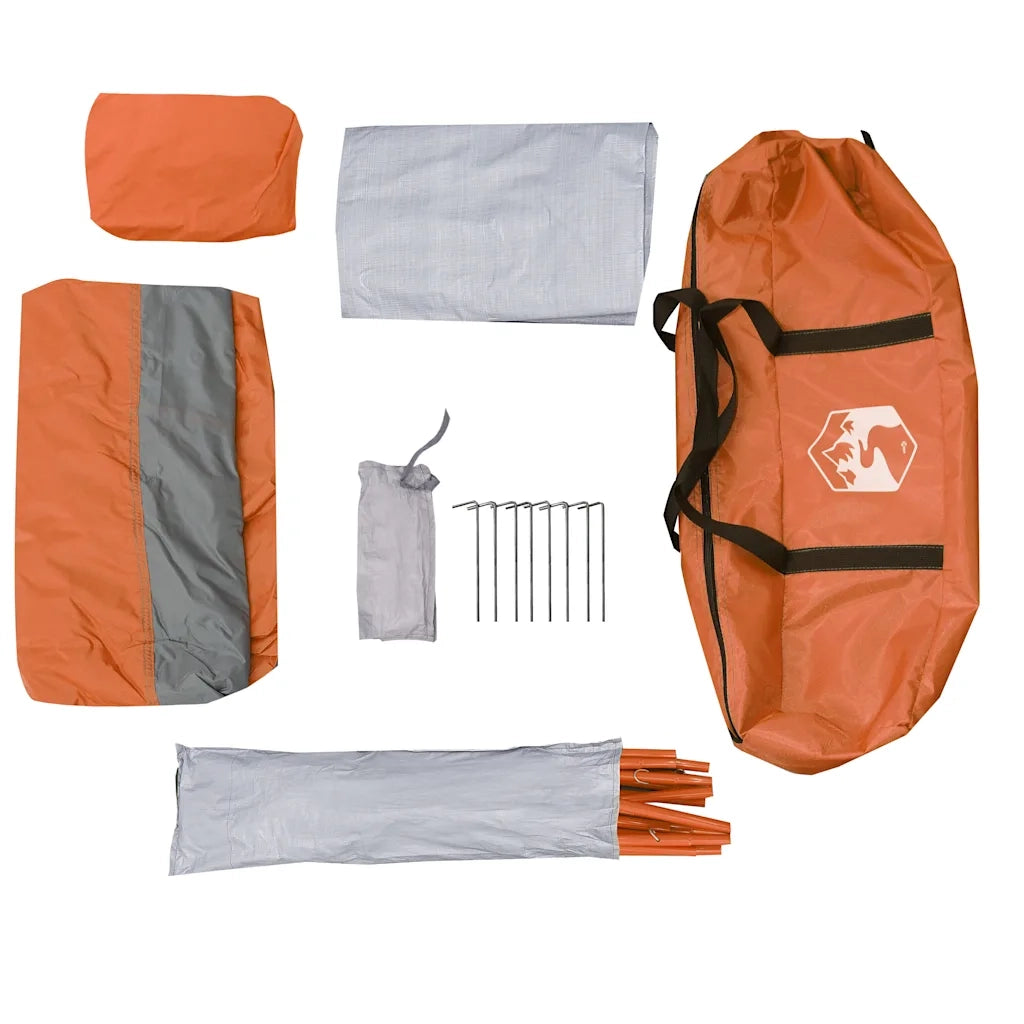 Tenda per Toilette Arancione Impermeabile 94426