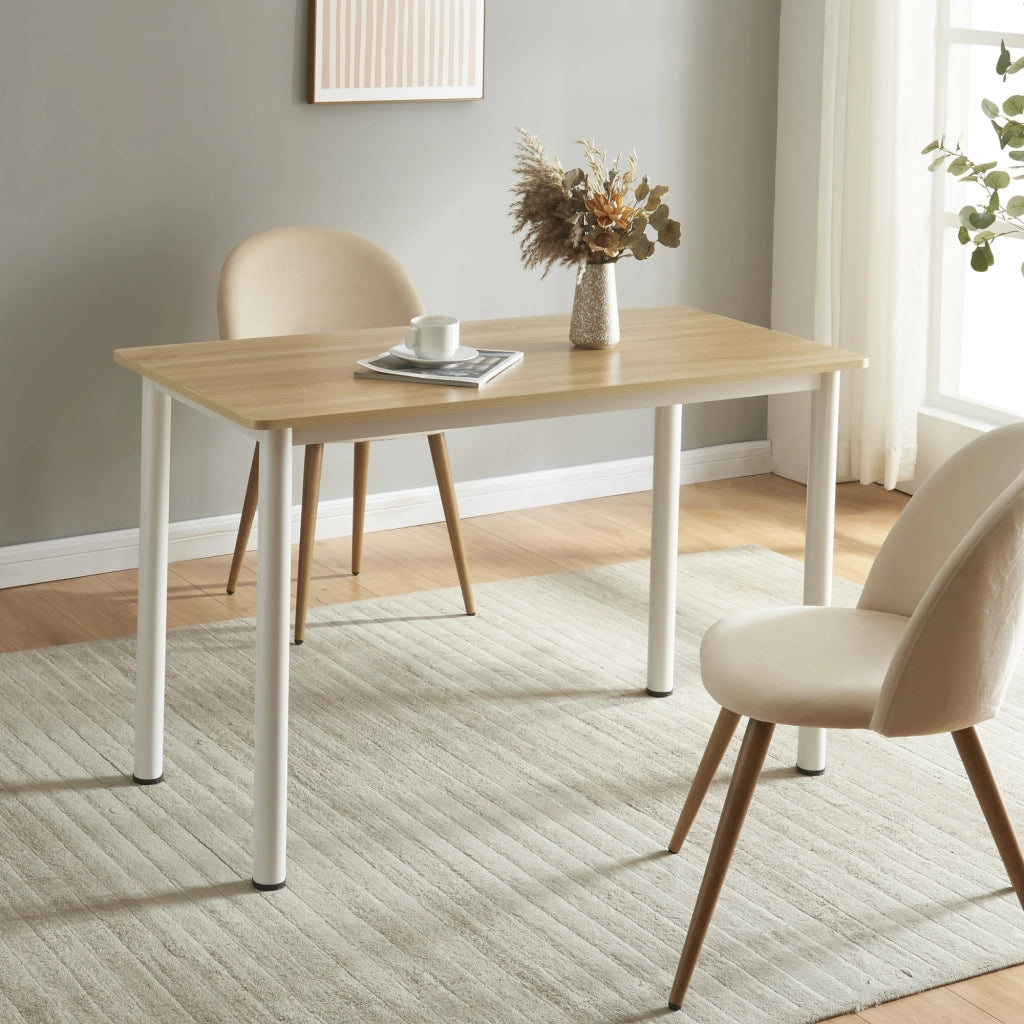Tavolo da Pranzo Tammela 120 x 60 cm Effetto Rovere [en.casa]