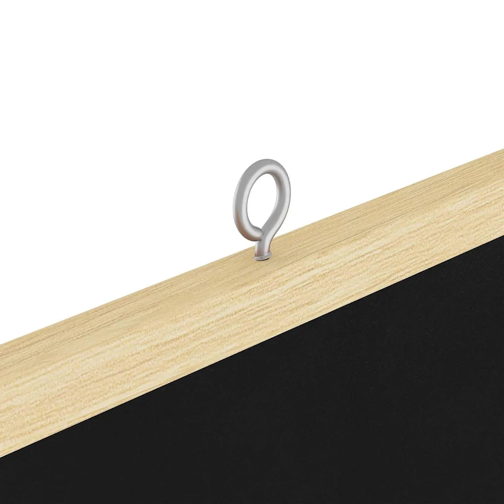 Bacheca degli Annunci Nero 100 x 100 x 1,4 cm CFW3515106