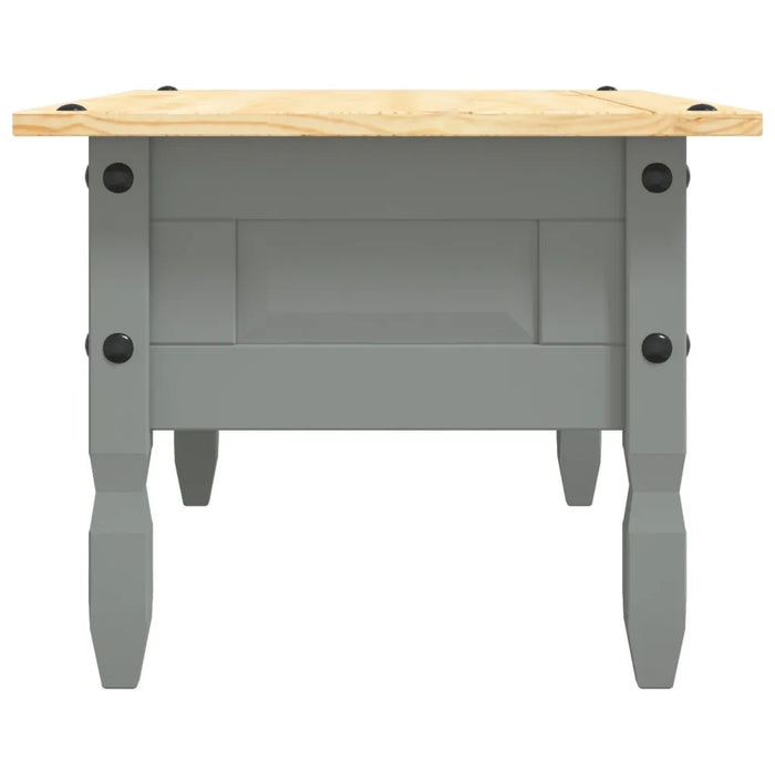 Tavolino Caffé Pino Messicano Corona Range Grigio 100x55x44 cm 282625