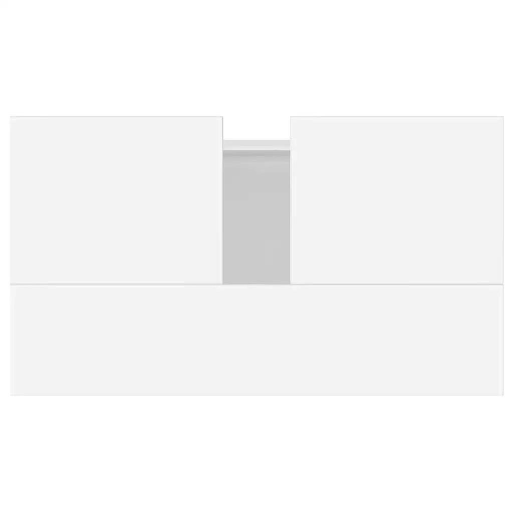 Mobile da Bagno Bianco 58x33x60 cm in Legno Multistrato 831588