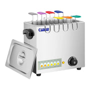 Cuociuova elettrico professionale con portauova 2600 watt può contenere fino a 8 uova acciaio inox 8 cucchiai per uova 4 portauova 140003950