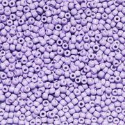 Kralen lavanda 3mm per 100 gram, 3600 pezzi, 8/0 per la creazione di accessori, collane, bracciali e orecchini.