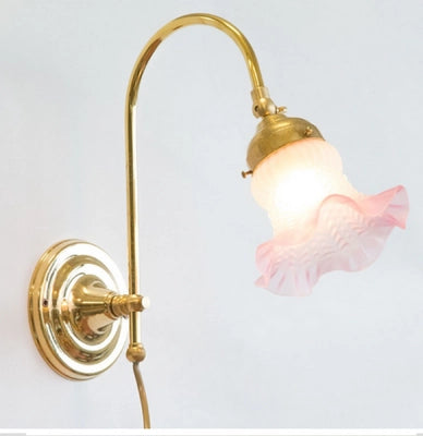 LAMPADE LINEA MARINA LAMPADA A MURO APPLIQUE REGOLABILE IN OTTONE