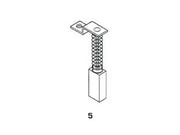 8pz spazzole carboncino elettroutensili modello 5 felisatti 1770 mm6,4x16x20h cod:ferx.fer246248