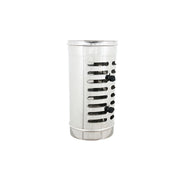 Diffusore di aria da 80mm in acciaio inox aisi 304 raccordo mf per canali di aerazione