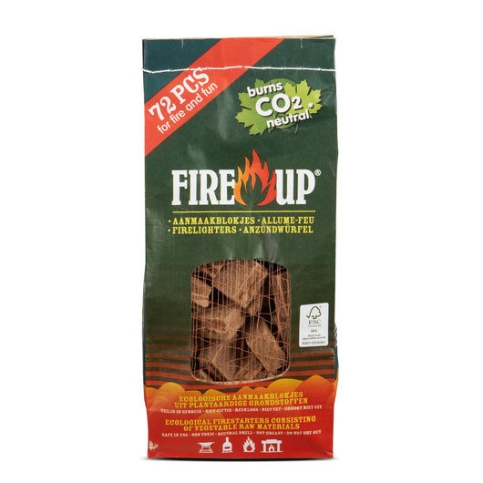 Accendifuoco 72 cubetti ecologico fire up