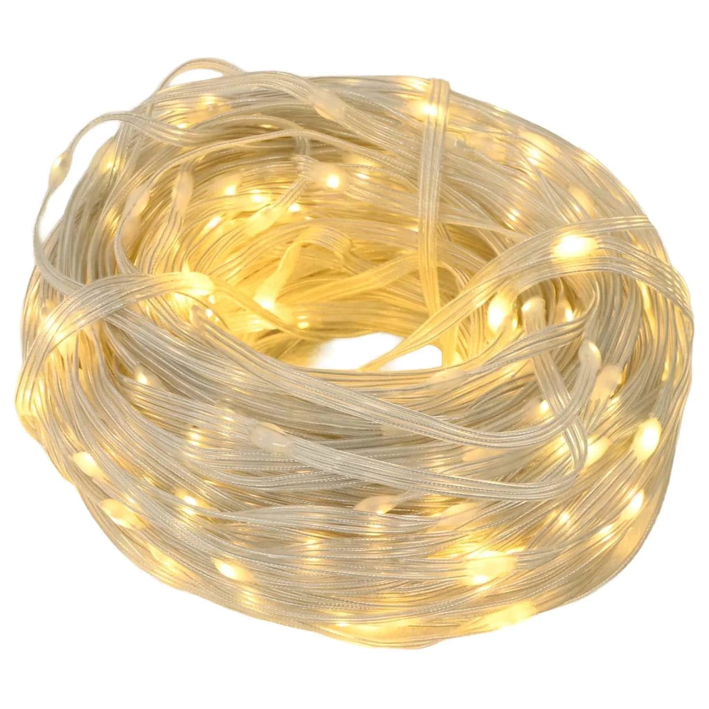 Luci a corda 300 LED Bianco caldo 30 m 42054097