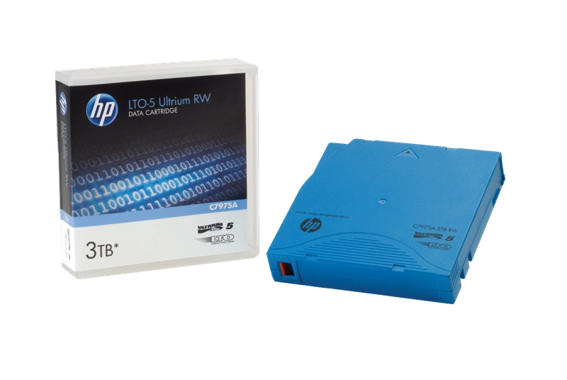 ORIGINAL HP Accessori per computer Blu C7975A LTO-5 Ultrium, 1,5 TB / 3 TB RW HP LTO-5 Ultrium 3TB RW Data Cartridge