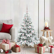 Albero di Natale artificiale con 150 LED Bianco 120 cm PE e PVC 3397590