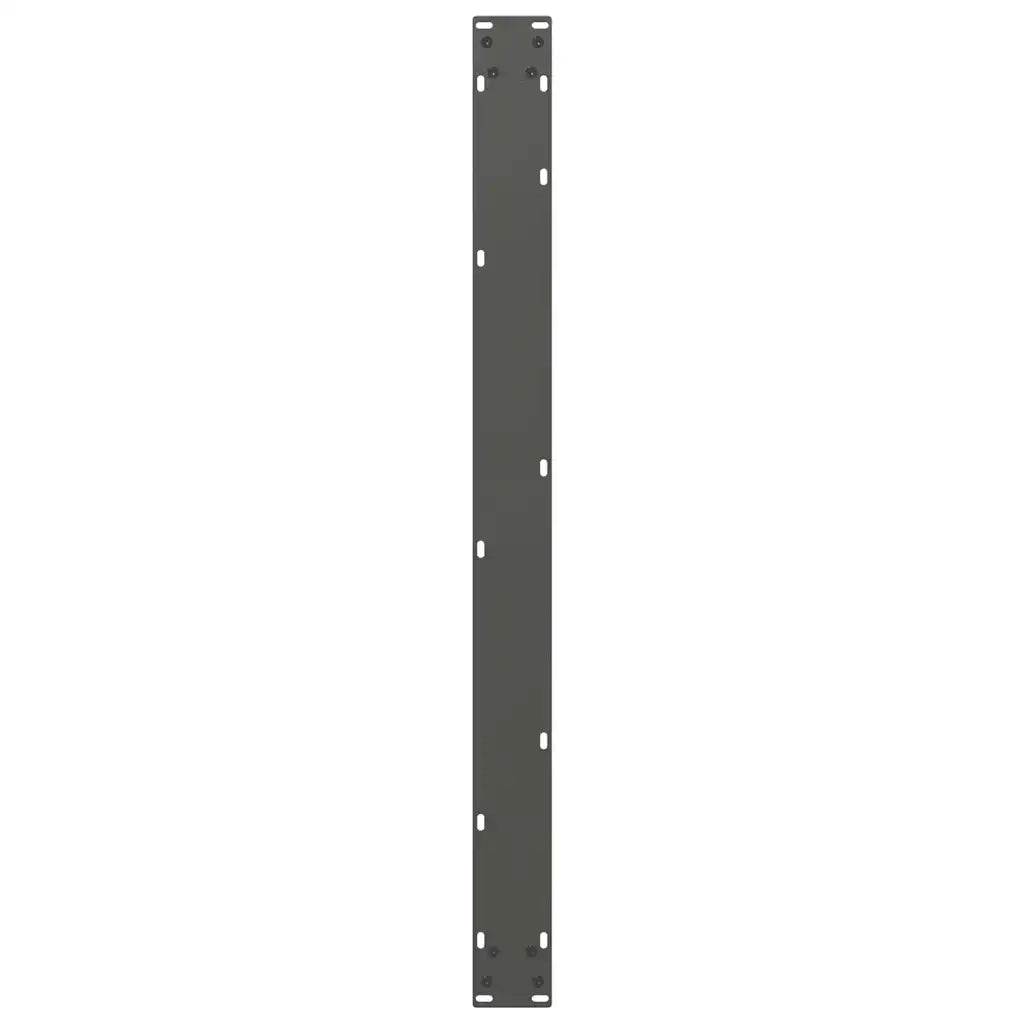 Gambe per tavolo da pranzo a forma di U 2 pz Antracite 100x(72-73) cm Acciaio 4013198