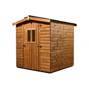 Casetta da giardino in legno termo-trattato 19 mm – 160x160 cm – pavimento e tetto bitumato – THE1616.01N Foresta