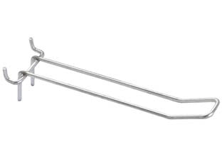 GANCI A SOSTEGNO DOPPIO LARGHI PER PANNELLI FORATI- - ø mm.3,8x5x300 l. - 10 pezzi