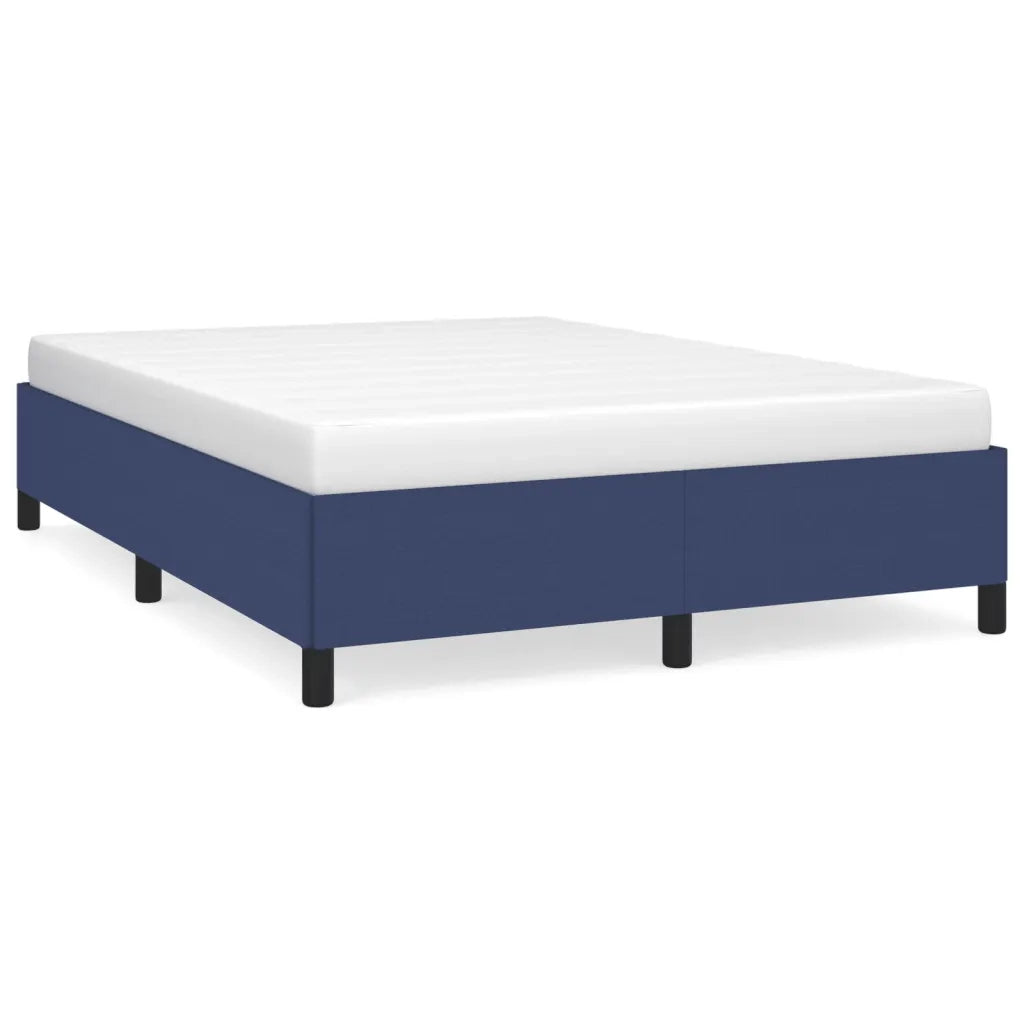 Giroletto senza Materasso Blu 140x190 cm in Tessuto 347064