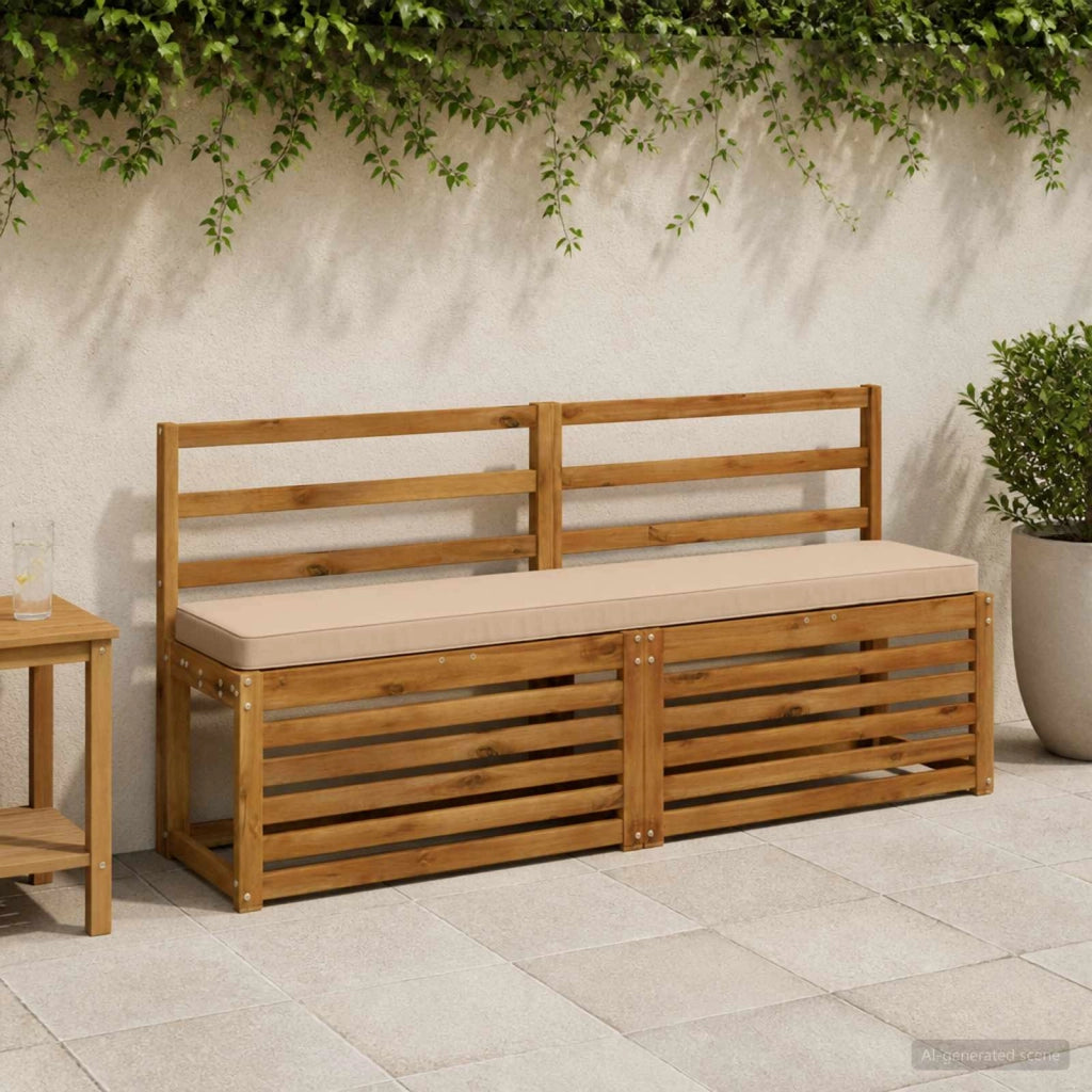 Cuscini per Panchina a 2 Pezzi VUGHT 2 pcs 100% Poliestere 950771