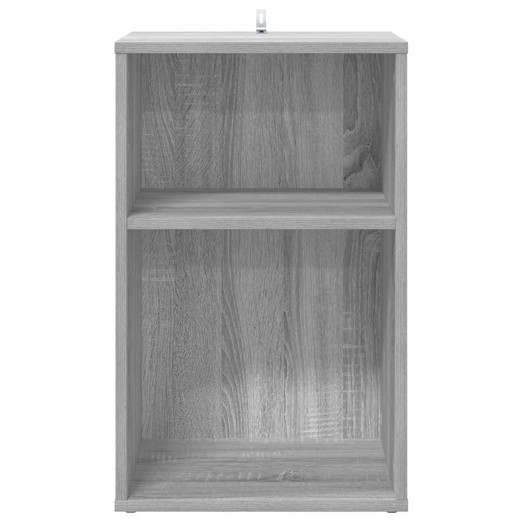 Mobile porta vinili Sonoma grigio 38 x 33 x 61 cm 8012863