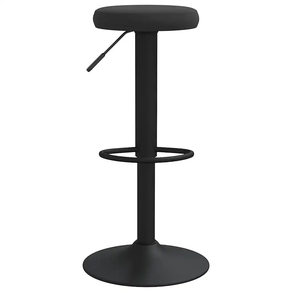 Sgabelli da Bar 2 pz Neri in Vellutocod mxl 118394