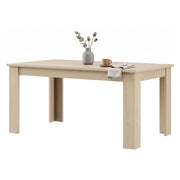 Rifred, Tavolo Fisso 8 Posti, 160x90x77h cm Marrone Rovere