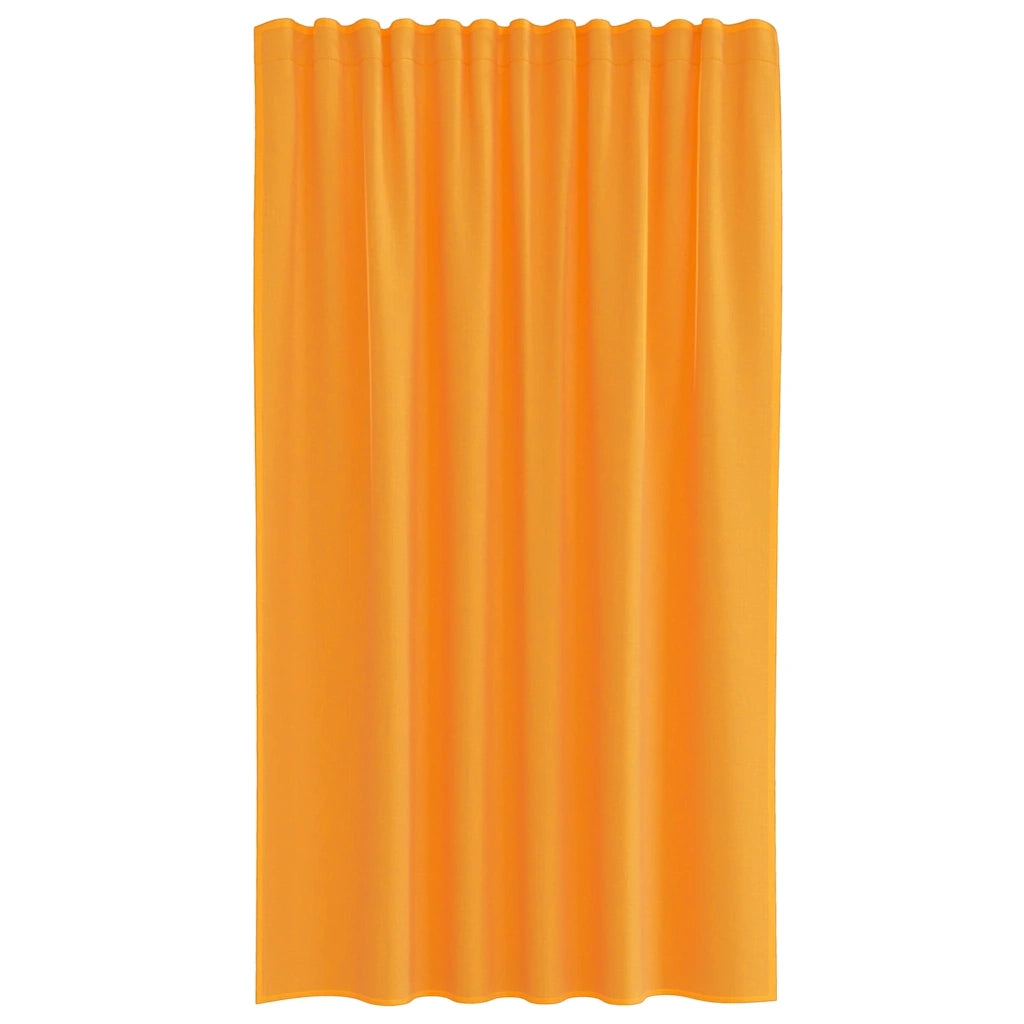 Tende in Voile con Tasche per Aste 2 pz Arancio 4102192