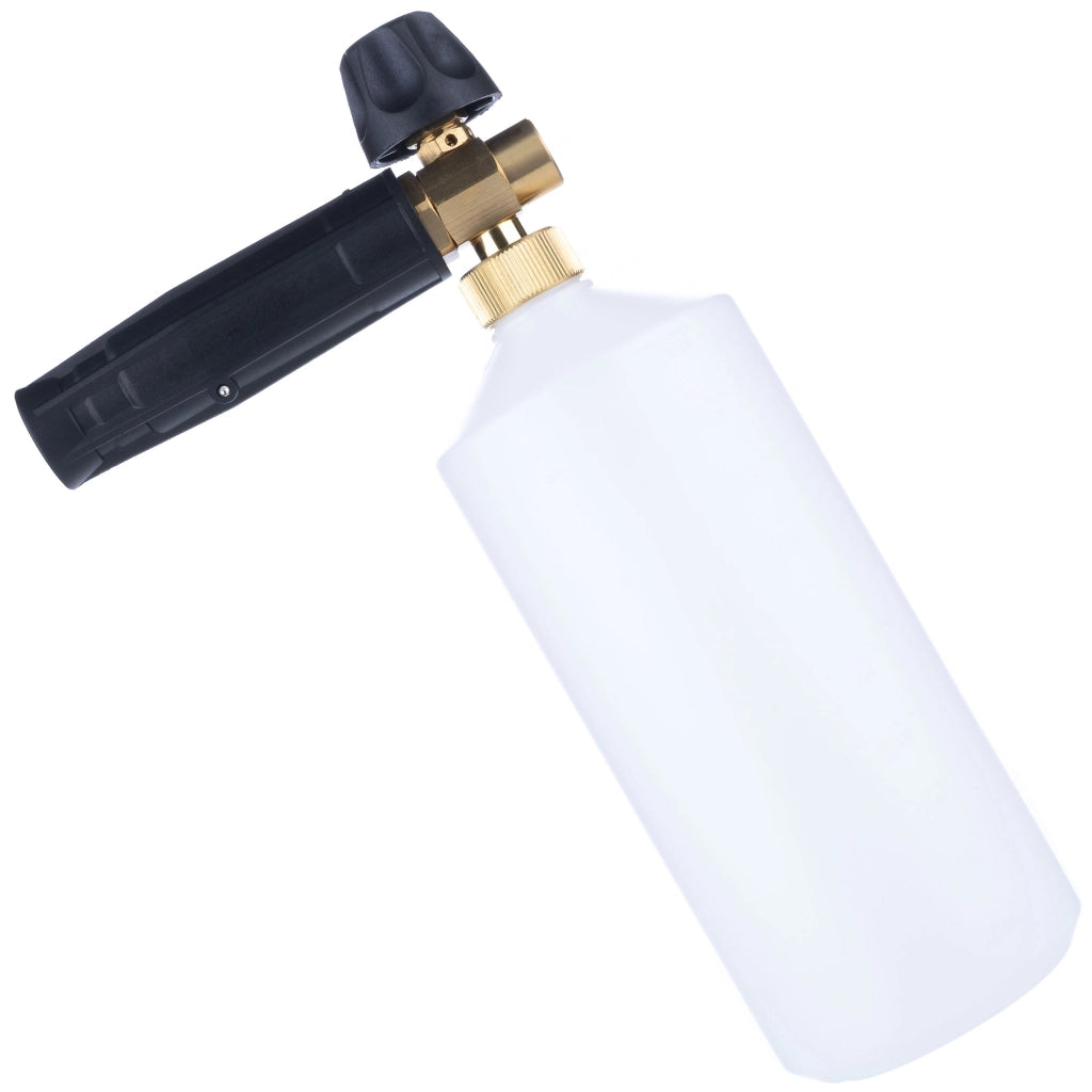 Pistola Schiumogena S0301 1000ml – Ugello 1,23mm | Max Pressione 220bar | Compatibile con Idropulitrici G1/4F