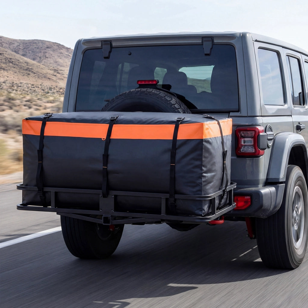 Borsa da carico per camion e cassone auto resistente in PVC impermeabile, Borsa da trasporto con cinghie di fissaggio 453 L
