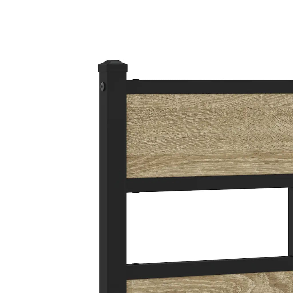 Giroletto senza Materasso Rovere Sonoma 137x190cm in Truciolato