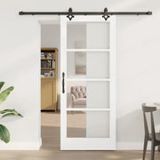 Porta scorrevole ORKDAL Bianco e Nero 83 x 202 cm 3332194