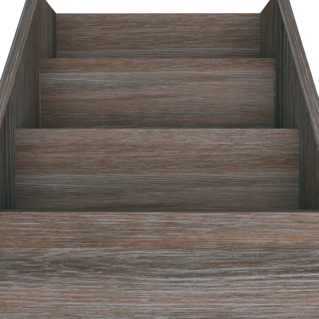Portariviste Bambini Grigio e Sonoma 71x30x78,5 cm Truciolato cod mxl 66362