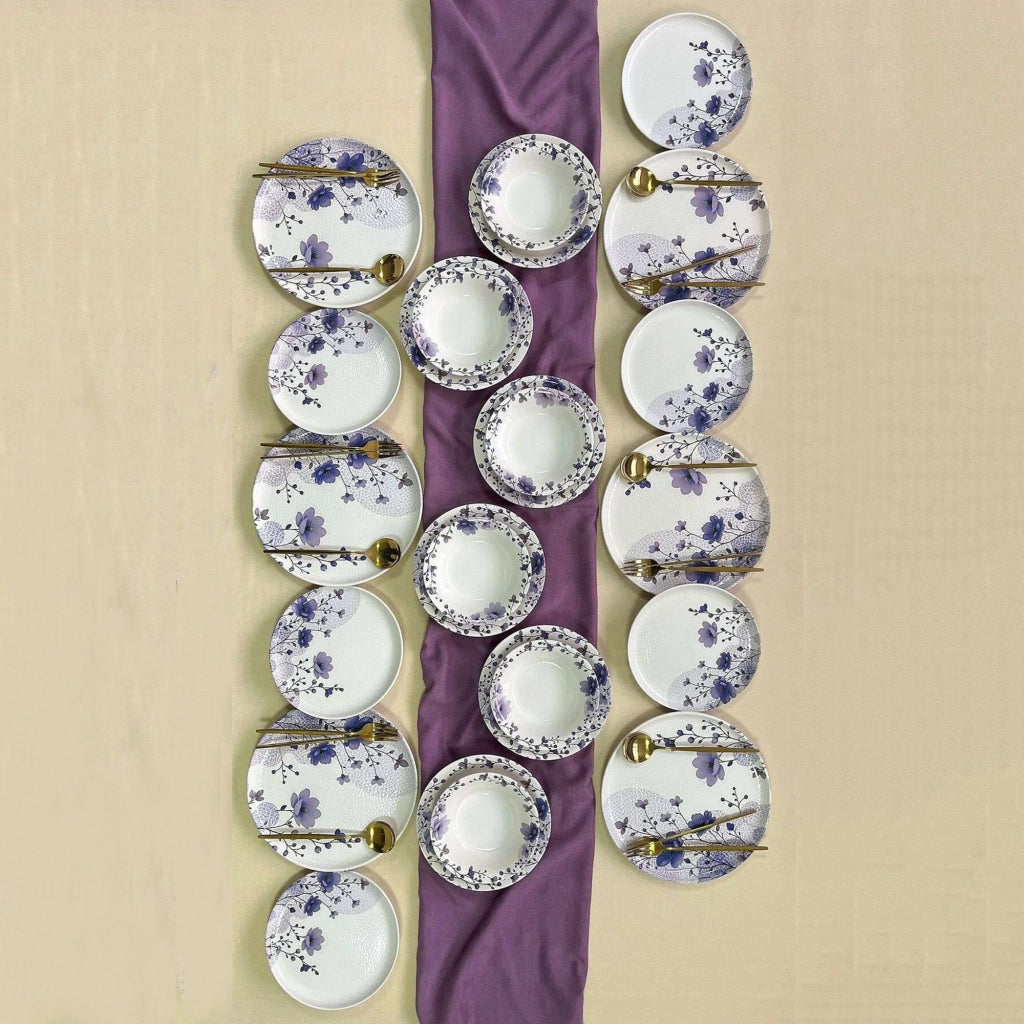 Pakaso, Servizio Piatti set da 24, Multicolore